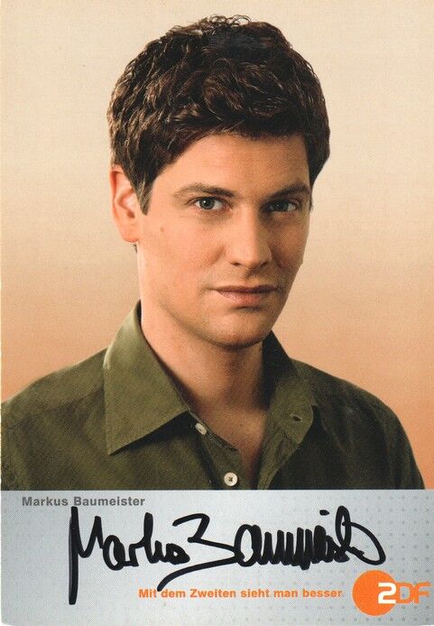 Autogramm TV | ZDF | Markus BAUMEISTER | 2000er "Wege Zum Glück" (Portrait Color Kinder)
