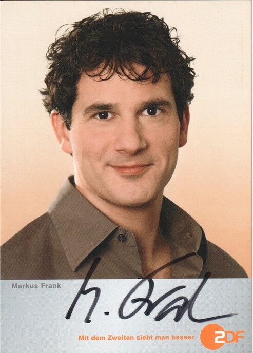 Autogramm TV | ZDF | Markus FRANK | 2000er "Wege Zum Glück" (Portrait Color Kinder)