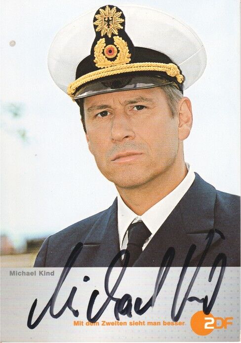 Autogramm TV | ZDF | Michael KIND | 2000er "Küstenwache" (Portrait Color Spitz) 1