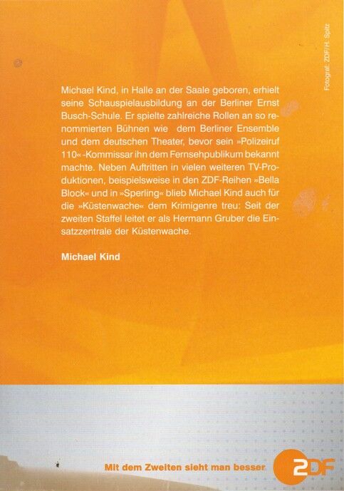 Autogramm TV | ZDF | Michael KIND | 2000er "Küstenwache" (Portrait Color Spitz) 1