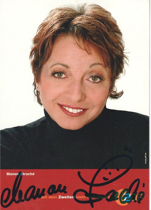 Autogramm TV | ZDF | Marion STRACHE | 2000er "Girl Friends" (Portrait Color Hoever)