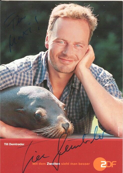 Autogramm TV | ZDF | Till DEMTRODER | 2000er "Hallo Robbie" (Portrait Color Gast)