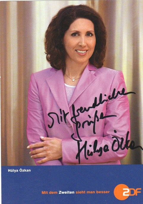Autogramm TV | ZDF | Hülya ÖZKAN | 2000er "Heute In Europa" (Portrait Color Bänsch)