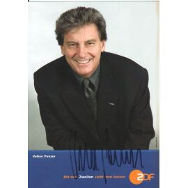 Autogramm TV | ZDF | Volker PANZER "Nachtstudio" | 2000er (Portrait Color Sauerbrei)