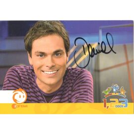 Autogramm TV | ZDF tivi | Daniel FISCHER | 2000er "1, 2 Oder 3" (Portrait Color Schumann)