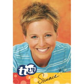 Autogramm TV | ZDF tivi | Simone HEPPNER | 2000er "Tabaluga" (Portrait Color Wilschewski)