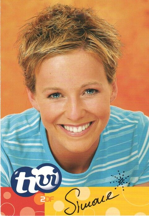 Autogramm TV | ZDF tivi | Simone HEPPNER | 2000er "Tabaluga" (Portrait Color Wilschewski)