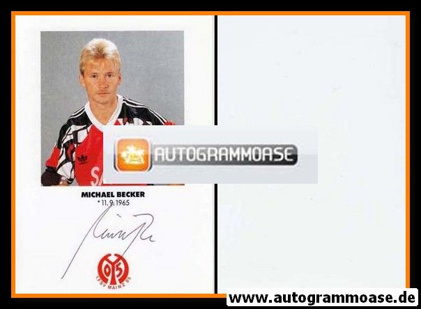Autogramm Fussball | FSV Mainz 05 | 1991 | Michael BECKER
