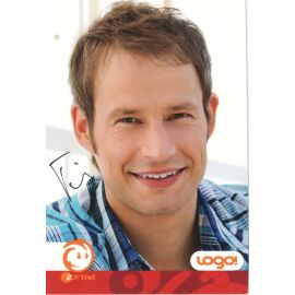 Autogramm TV | ZDF tivi | Tim NIEDERNOLTE | 2000er "Logo" (Portrait Color Bänsch)