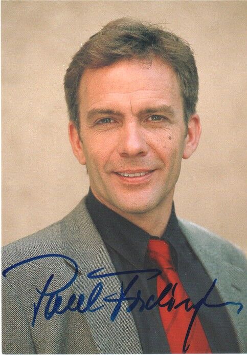 Autogramm TV | ZDF | Paul FRIELINGHAUS | 2000er "Ein Fall Für Zwei" (Portrait Color Sperling)