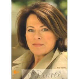 Autogramm TV | ZDF | Rita RUSSEK | 2000er "Wilsberg" (Portrait Color Kost)