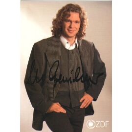 Autogramm TV | ZDF | Michael STEINBRECHER | 1990er (Portrait Color Schäfer)