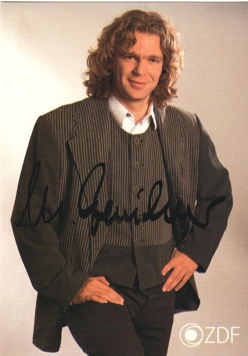 Autogramm TV | ZDF | Michael STEINBRECHER | 1990er (Portrait Color Schäfer)