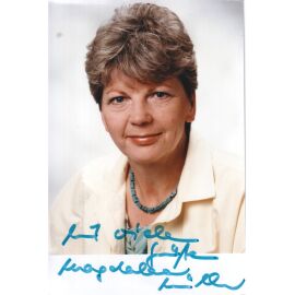 Autogramm TV | ZDF | Magdalena MÜLLER | 1990er Foto (Portrait Color)