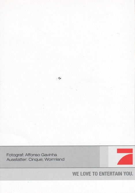 Autogramm TV | PRO7 | Daniel AMINATI | 2000er (Portrait Color Gavinha)