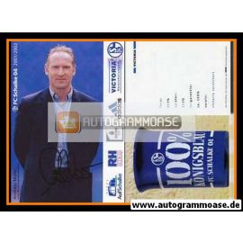 Autogramm Fussball | FC Schalke 04 | 2001 | Andreas MÜLLER