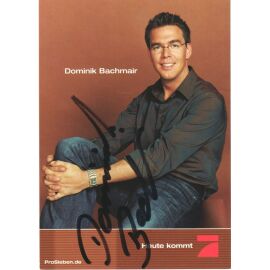 Autogramm TV | PRO7 | Dominik BACHMAIR | 2000er "Taff" (Portrait Color Pritschet)