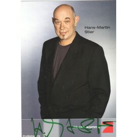 Autogramm TV | PRO7 | Hans-Martin STIER | 2000er "Klinikum Berlin Mitte" (Portrait Color Friedl)