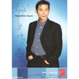 Autogramm TV | PRO7 | Maverick QUEK | 2000er "Klinikum Berlin Mitte" (Portrait Color Friedl)