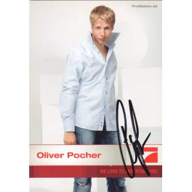 Autogramm TV | PRO7 | Oliver POCHER | 2000er (Portrait Color)