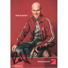 Autogramm TV | PRO7 | Ralf ZACHERL | 2000er "Einfach Kochen" (Portrait Color Pritschet)