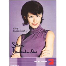 Autogramm TV | PRO7 | Silvia LAUBENBACHER | 2000er "SAM" (Portrait Color Pritschet)