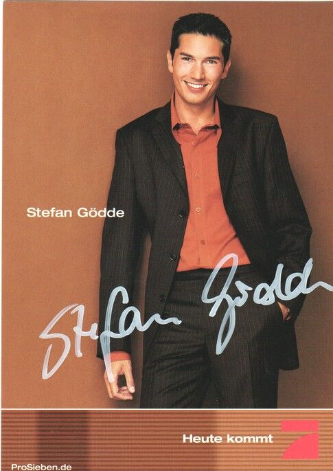 Autogramm TV | PRO7 | Stefan GÖDDE | 2000er "BIZZ" (Portrait Color Pritschet)