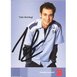 Autogramm TV | PRO7 | Tobias SCHLEGL | 2000er (Portrait Color Mischke)