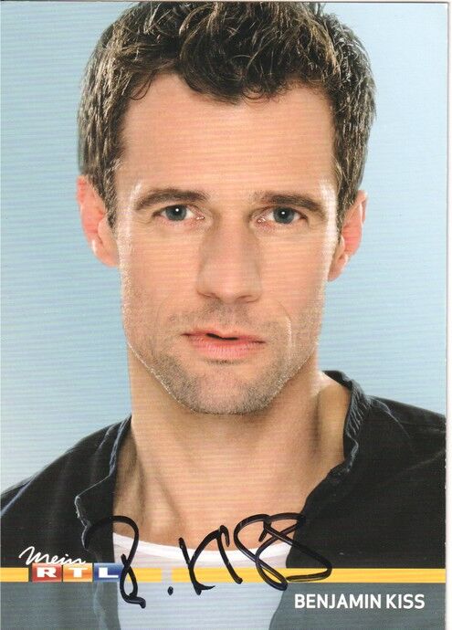 Autogramm TV | RTL | Benjamin KISS | 2010 "Unter Uns" (Portrait Color Gregorowius)