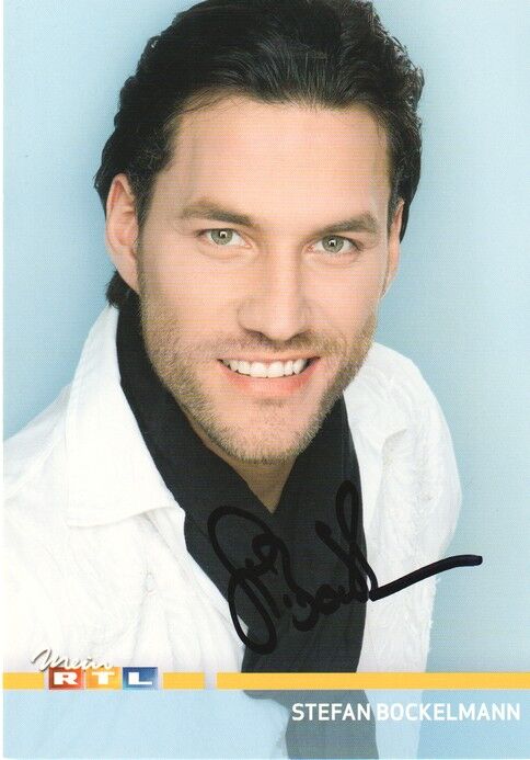 Autogramm TV | RTL | Stefan BOCKELMANN | 2010 "Unter Uns" (Portrait Color Menne)