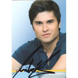 Autogramm TV | RTL | Milos VUKOVIC | 2000er "Unter Uns" (Portrait Color Menne)