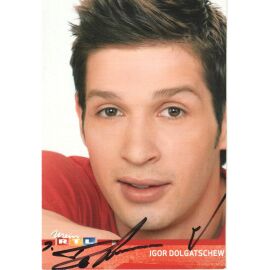Autogramm TV | RTL | Igor DOLGATSCHEW | 2000er "Alles Was Zählt" (Portrait Color Menne)
