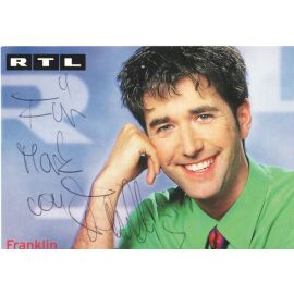 Autogramm TV | RTL | FRANKLIN | 1990er (Portrait Color Stempell)