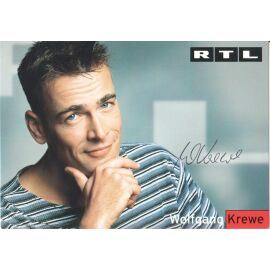 Autogramm TV | RTL | Wolfgang KREWE | 2000er (Portrait Color Waldner)