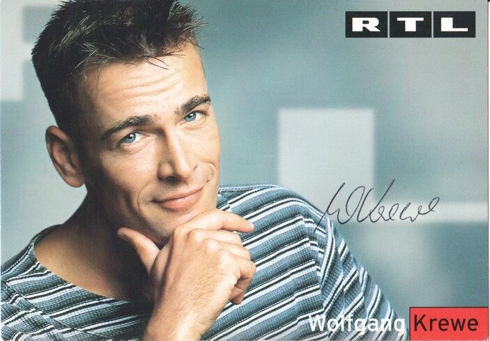 Autogramm TV | RTL | Wolfgang KREWE | 2000er (Portrait Color Waldner)