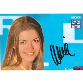 Autogramm TV | RTL | Nina BOTT | 2000er "GZSZ" (Portrait Color Baumgartner) 2
