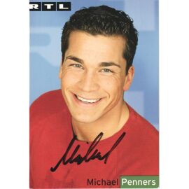 Autogramm TV | RTL | Michael PENNERS | 2000er (Portrait Color Gregorowius)