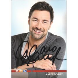 Autogramm TV | RTL | Marco SCHREYL| 2000er (Portrait Color Gregorowius)