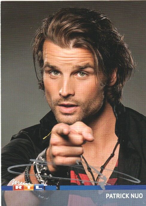 Autogramm TV | RTL | Patrick NUO | 2010er "DSDS" (Portrait Color Pick)