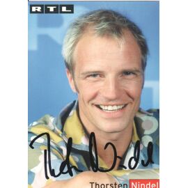 Autogramm TV | RTL | Thorsten NINDEL | 1990er (Portrait Color Lässig)