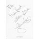 Autogramm TV | RTL | Julia CENCIG | 2000er (Portrait...