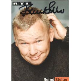 Autogramm TV | RTL | Bernd STELTER | 2000er (Portrait Color Esser)