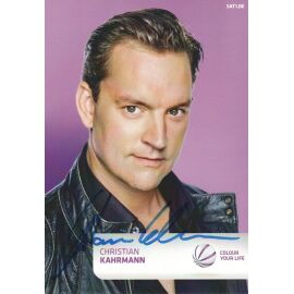 Autogramm TV | SAT1 | Christian KAHRMANN | 2009 "Eine Wie Keine" (Portrait Color Jaworek)