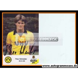 Autogramm Fussball | Borussia Dortmund | 1980 | Theo SCHNEIDER