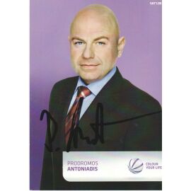 Autogramm TV | SAT1 | Prodromos ANTONIADIS | 2009 "Eine Wie Keine" (Portrait Color Jaworek)