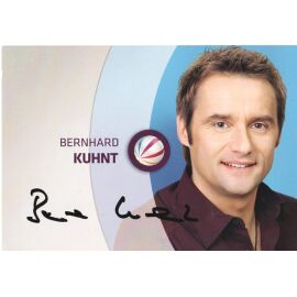 Autogramm TV | SAT1 | Bernhard KUHNT | 2000er (Portrait Color Menne)