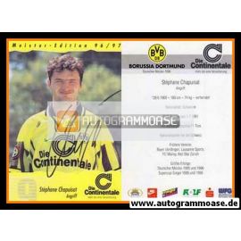 Autogramm Fussball | Borussia Dortmund | 1996 | Stephane CHAPUISAT