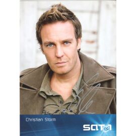 Autogramm TV | SAT1 | Christian STORM | 2000er "Lenssen & Partner" (Portrait Color Rauner)