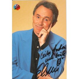 Autogramm TV | SAT1 | Elmar HÖRIG | 1990er "Bube, Dame, Hörig" (Portrait Color Hempel)