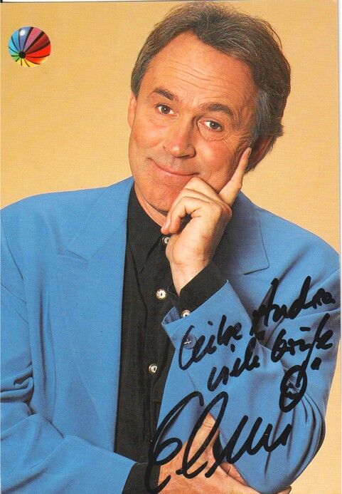 Autogramm TV | SAT1 | Elmar HÖRIG | 1990er "Bube, Dame, Hörig" (Portrait Color Hempel)